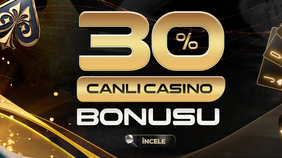 Enbet %30 Canlı Casino Bonusu